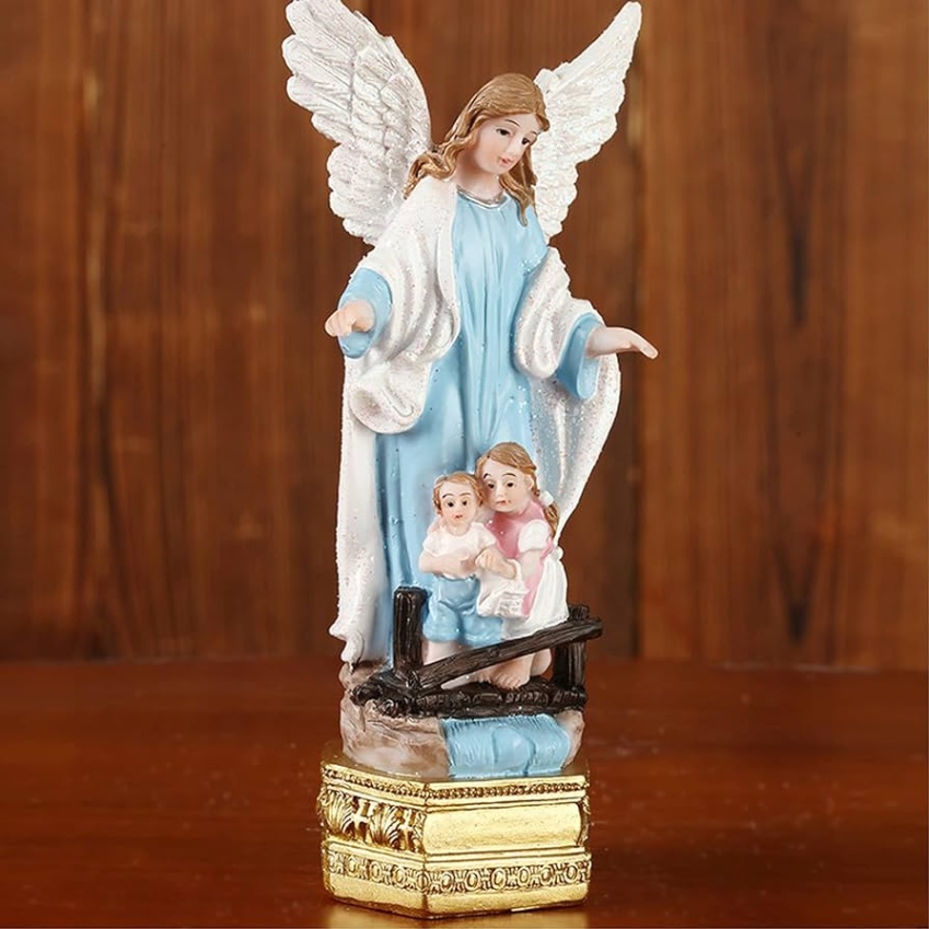 angel decorations for home Bulan 2 Home Decorations Angel Statue Cute Figurines Resin Crafts Indoor Outdoor  Home Garden Decor Wings Angel Statue Sculpture Memorial Statue Crafts  (Angel)