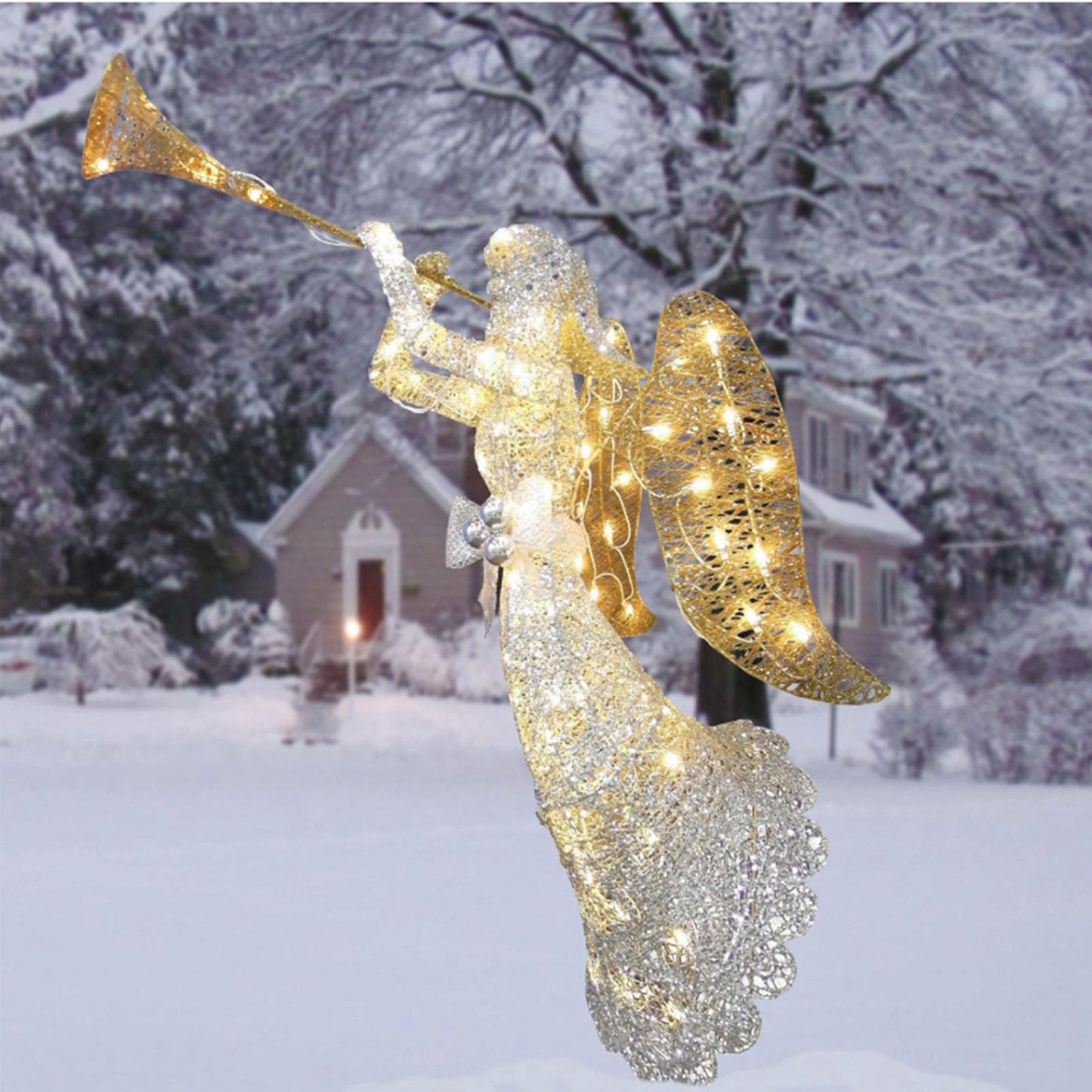angel lawn decoration christmas Bulan 2 Lighted Christmas Angel, Angel Lights Outdoor Decor, Luminous Angel  Decoration Statue, Christmas Decoration for Garden Yard Lawn Pathway, Gifts
