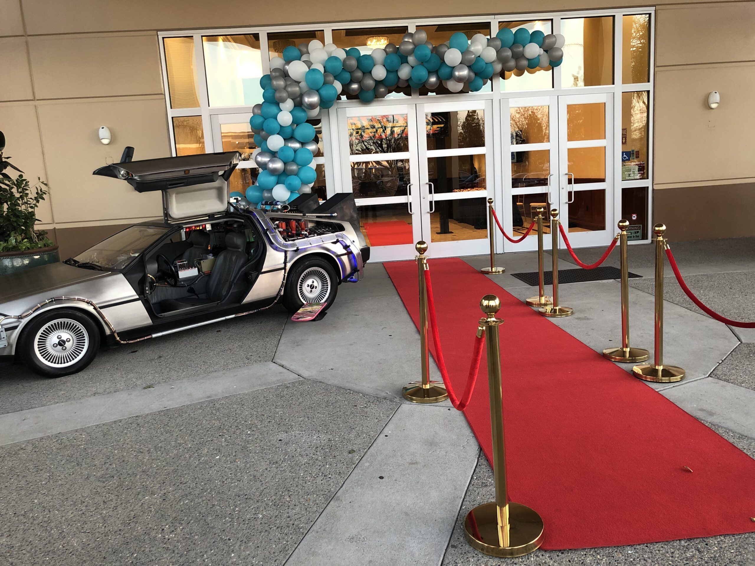 back to the future decorations Bulan 3 HIP Entertainment Works: Back to the Future Corporate Event!