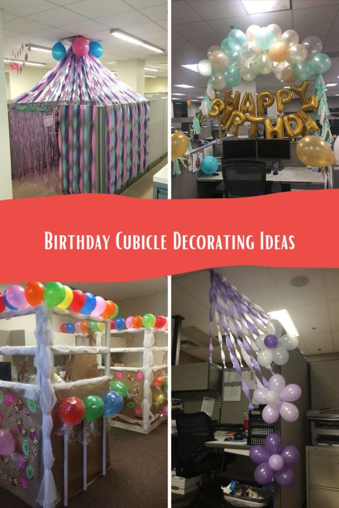 birthday cubicle decorating ideas Bulan 5 Cutest Cubicle Birthday Decor -  Fun Ideas  Cubicle birthday