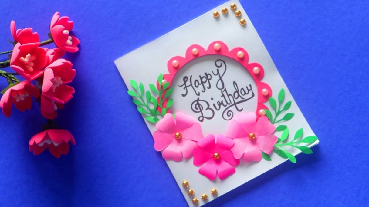 birthday card decoration Bulan 5 Handmade Birthday Cards  DIY Birthday Card Idea  Handmade Greeting Cards