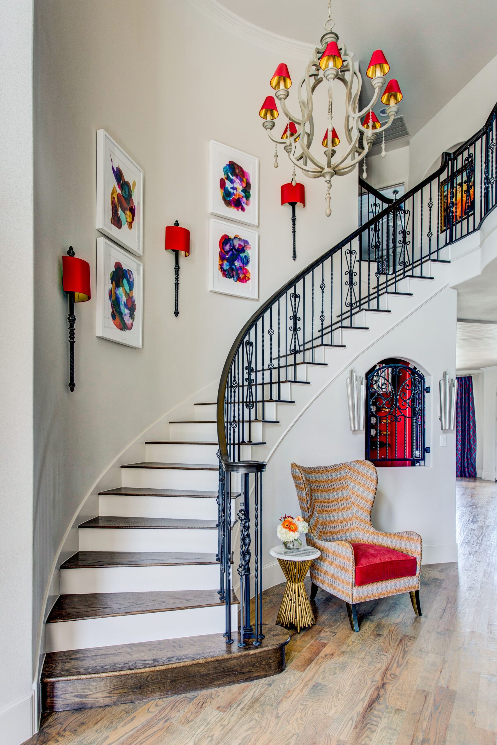 decoration stairs ideas Niche Utama Home  Stylish Staircase Decorating Ideas - How to Decorate Stairways