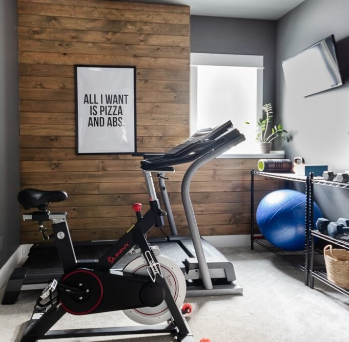 Small Workout Room Design - The Lilypad Cottage