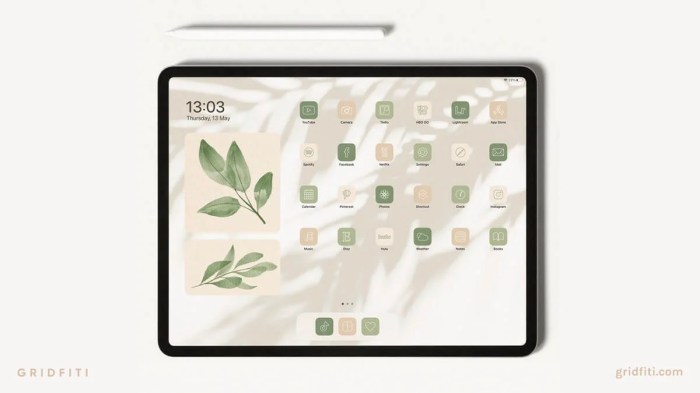 Ipad homescreen gestalten